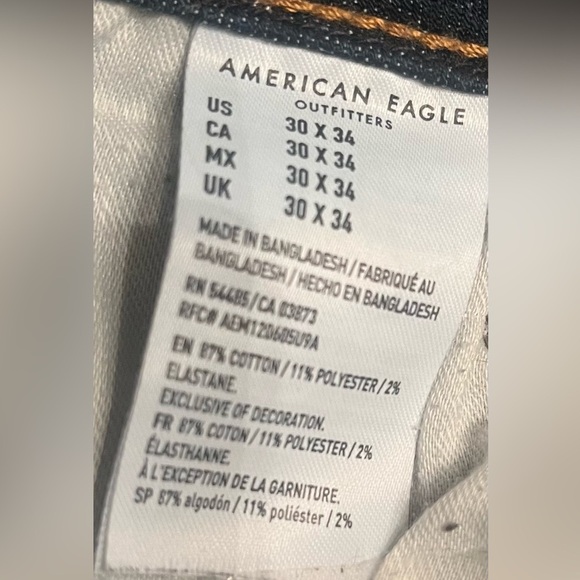 American Eagle Flex jeans, size 30x34 - Picture 4 of 5